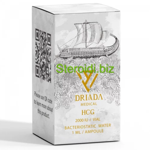 DRIADA MEDICAL - HCG 2000iu (Human chorionic gonadotropin)